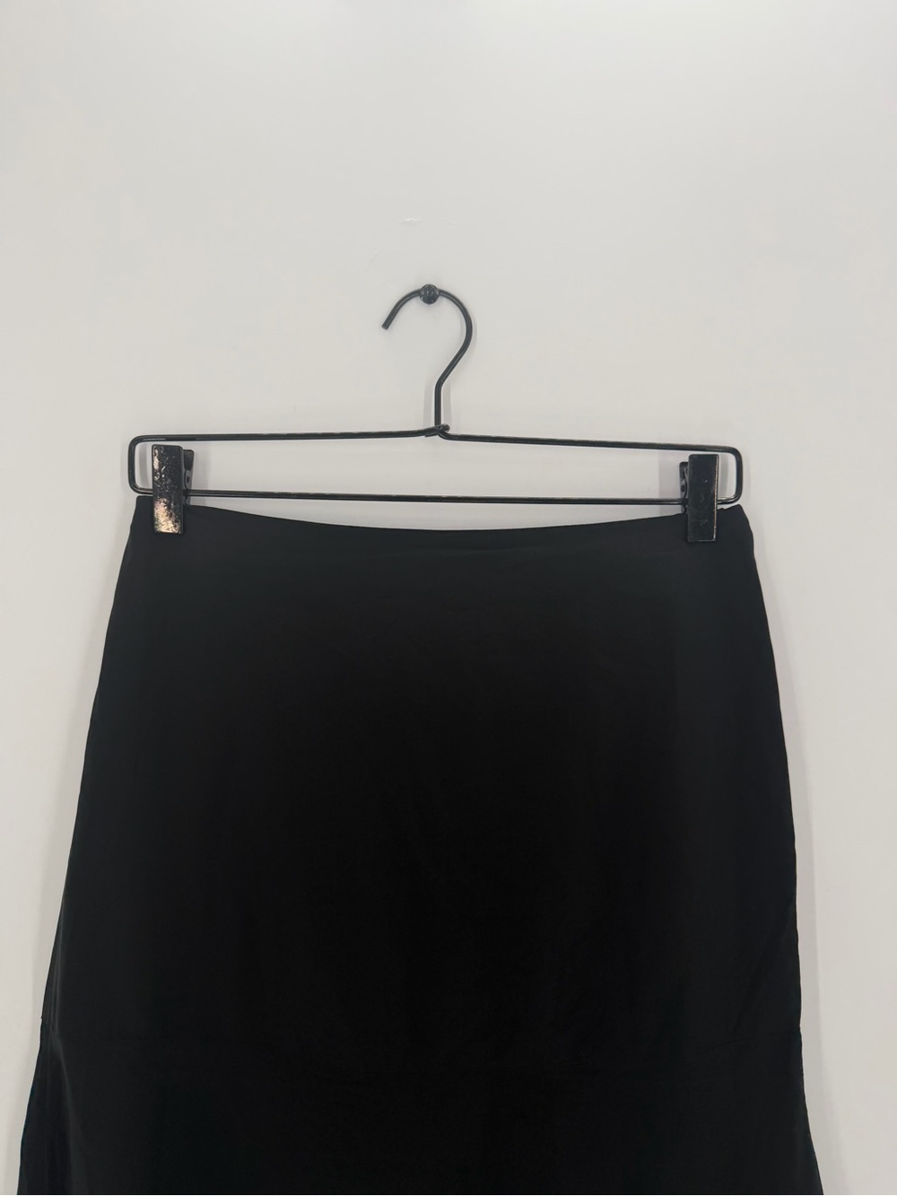 Cos Atelier The Flared Silk Maxi Skirt In Black